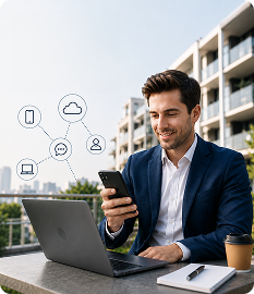 Flexible communication for mobile teams