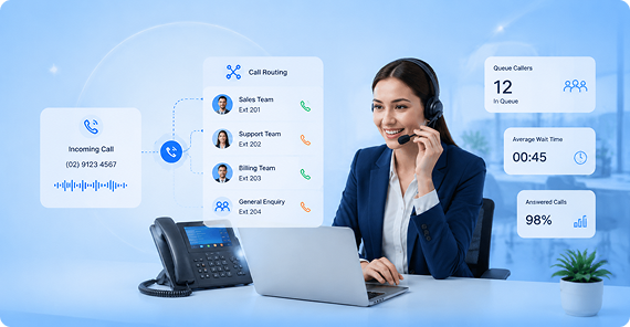 Finance & Professional Services Phone Systems Reduce communication bottlenecks