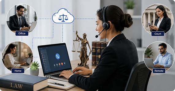 Legal & Law Firm Phone Systems Support hybrid and remote legal teams