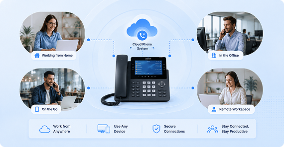 Finance & Professional Services Phone Systems Support hybrid and remote teams